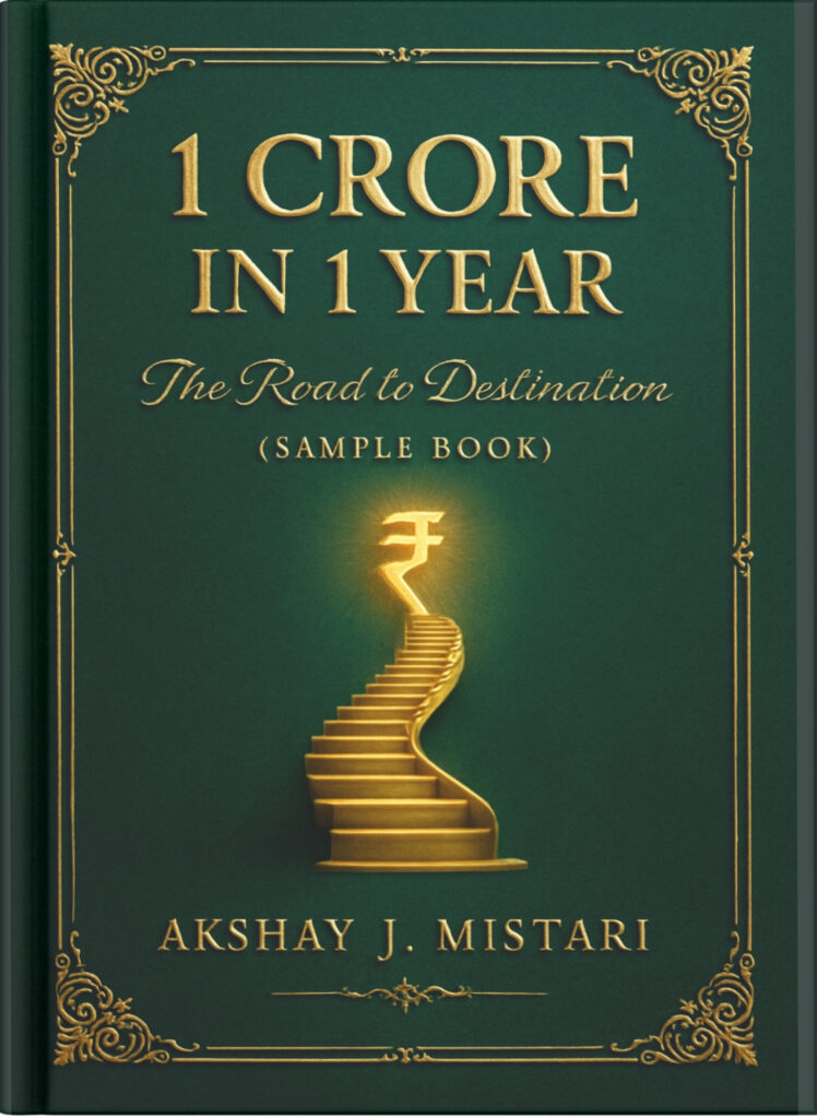 1 Crore in 1 Year: The road to destination